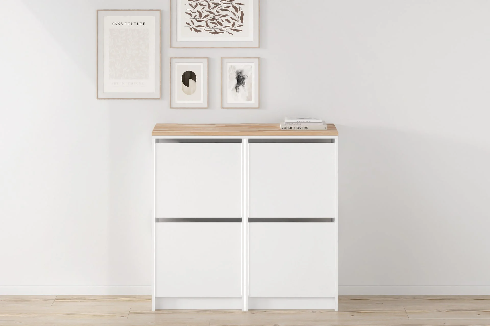 IKEA Bissa Holzplatte für 2 Schuhschränke - Image 10