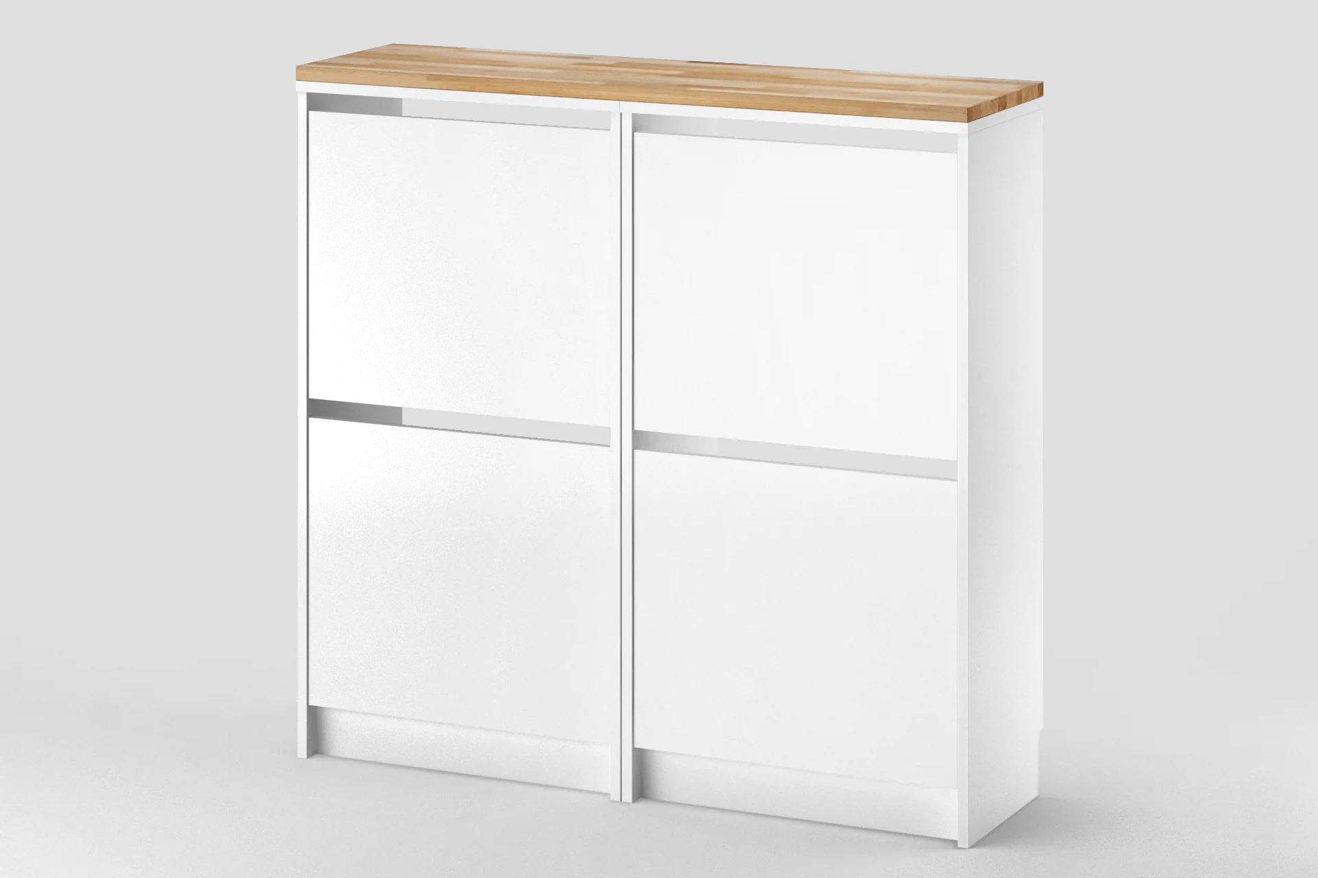 IKEA Bissa Holzplatte für 2 Schuhschränke - Image 8
