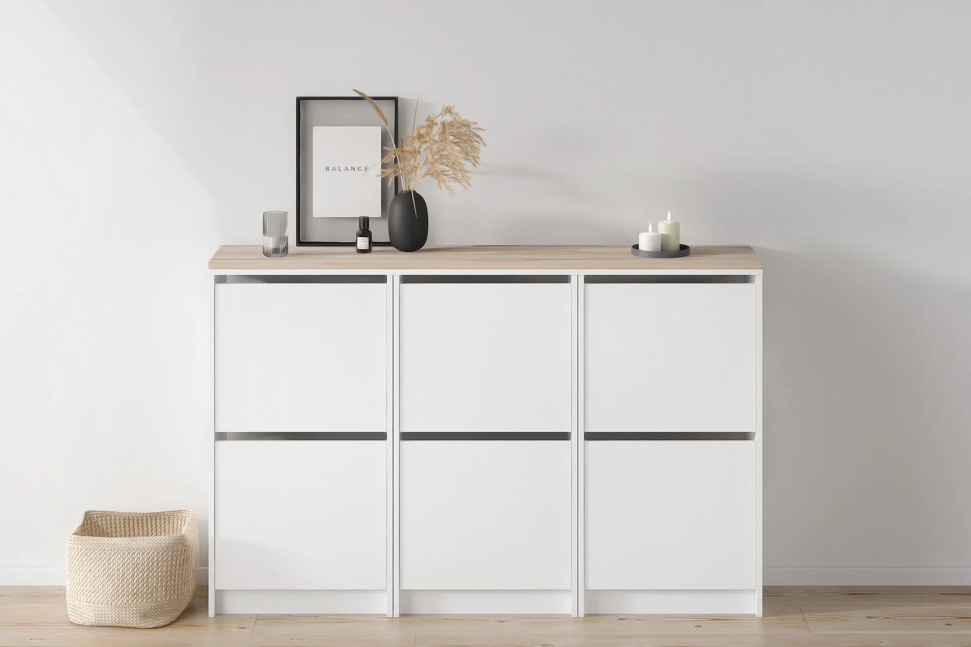 IKEA Bissa Holzplatte für 3 Schuhschränke - Image 5