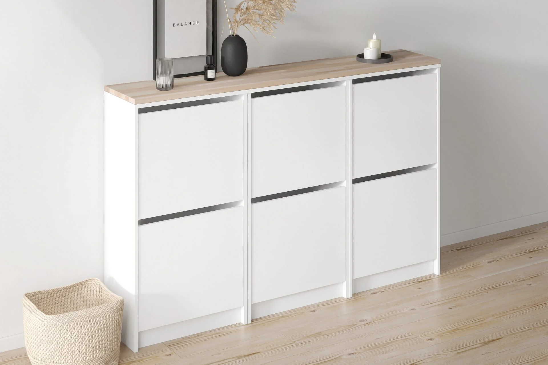 IKEA Bissa Holzplatte für 3 Schuhschränke - Image 6