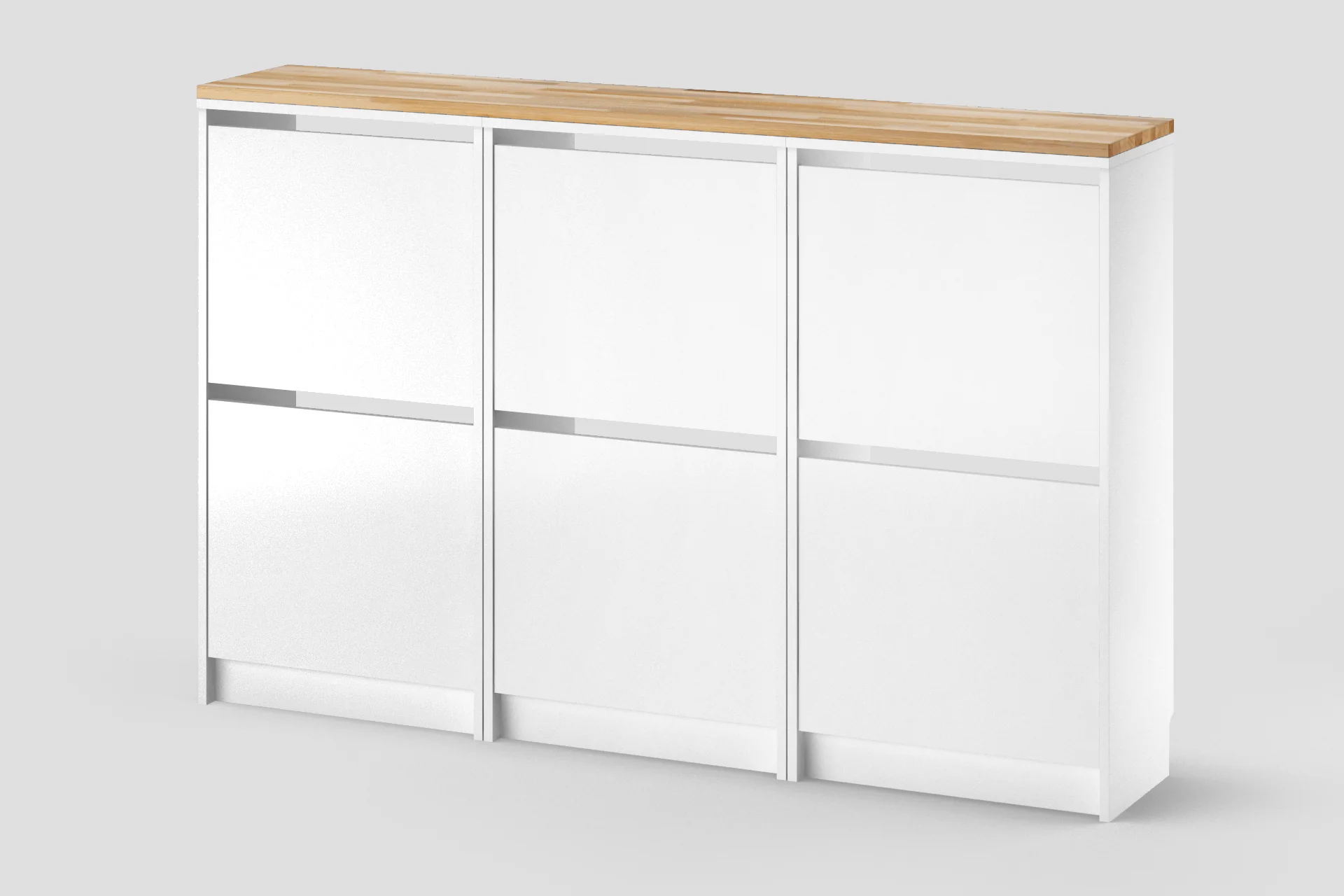 IKEA Bissa Holzplatte für 3 Schuhschränke - Image 8