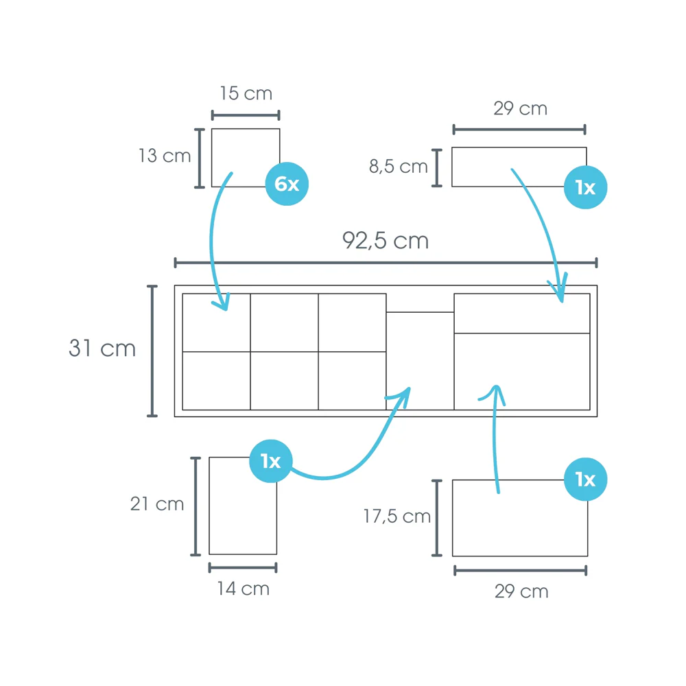 IKEA Kura Aufbewahrung mit 9 Fächern - Image 14