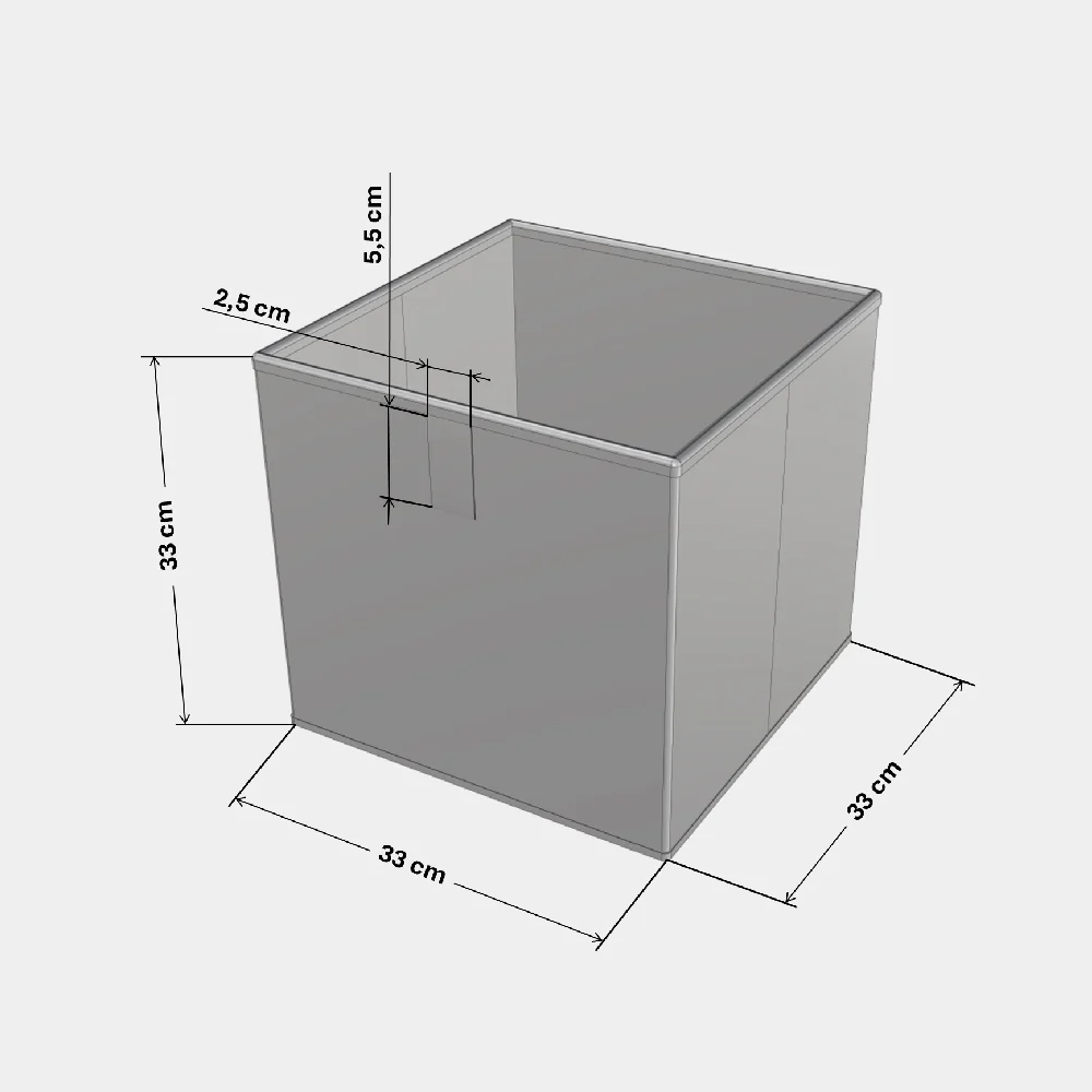 Kallax Aufbewahrungsbox aus Filz - Image 9
