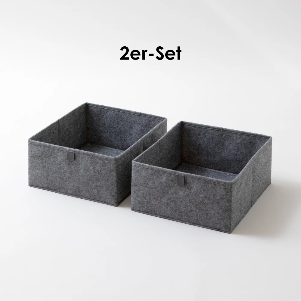 Kallax Aufbewahrungsboxen aus Filz für halbes Fach - Image 8