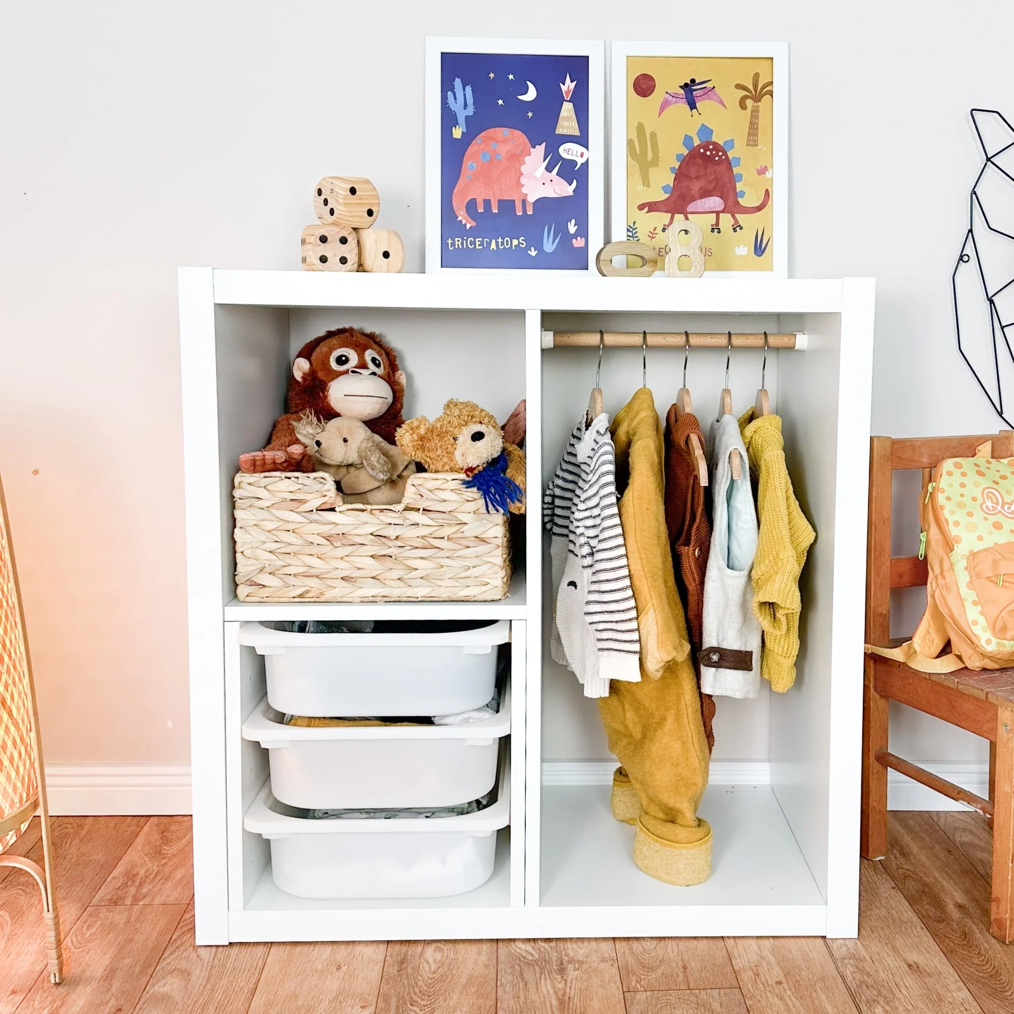Kallax Kleiderstange fürs Kinderzimmer - Image 4
