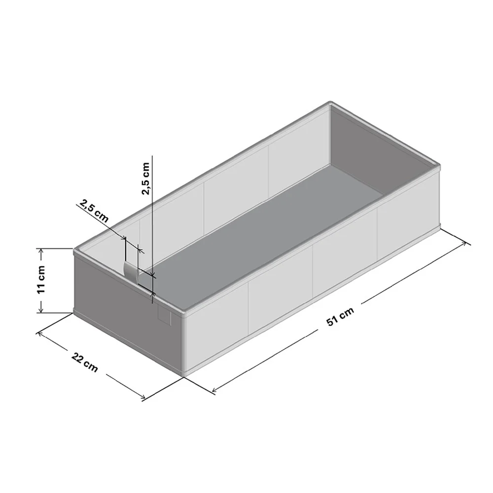Organizer für IKEA Komplement (Pax) Schublade 100 cm - Image 11