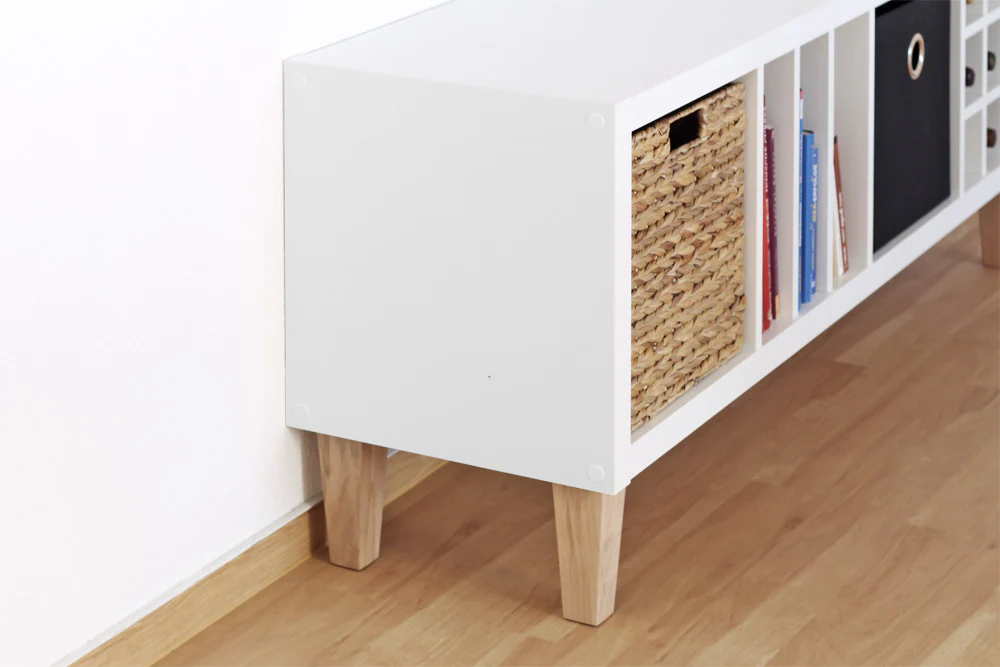 Weiße Schraubenabdeckung für Kallax Regal - Image 3
