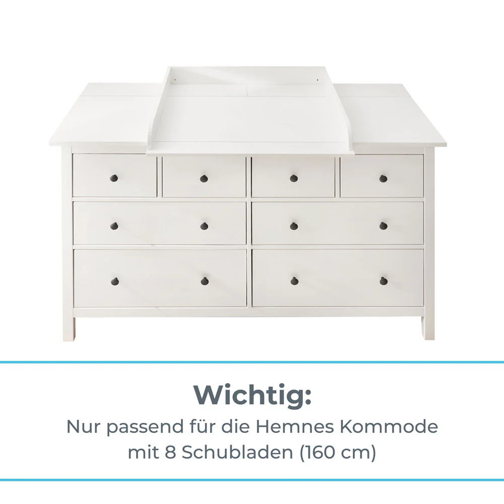 Wickelaufsatz Hemnes 160 cm - Image 6