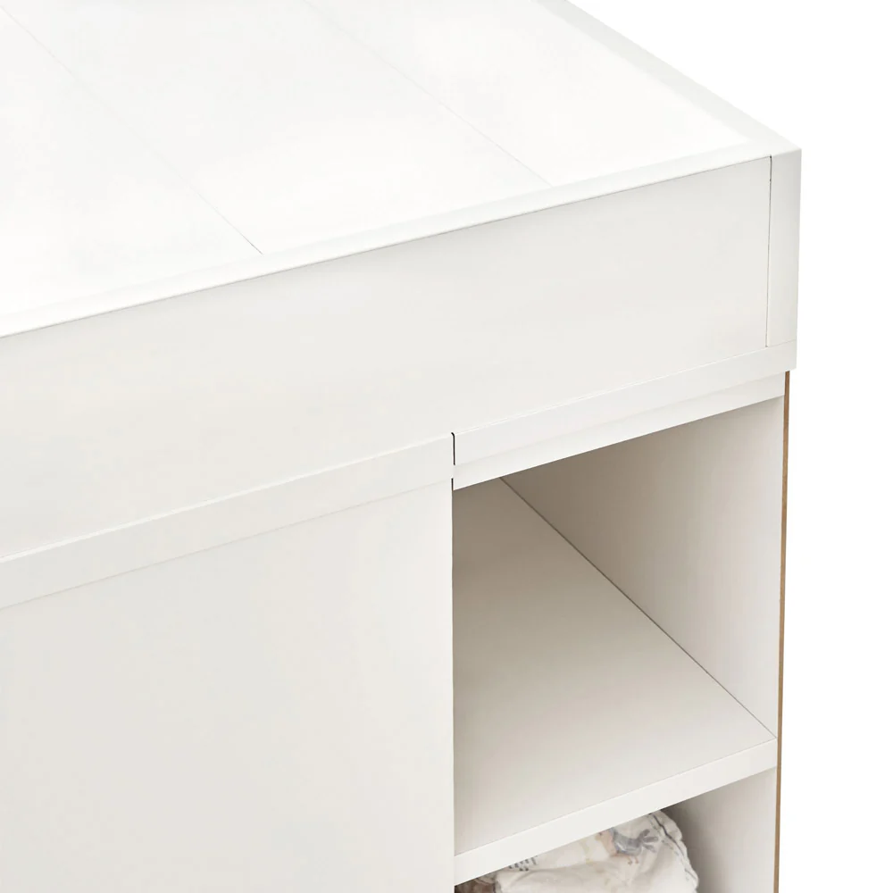 Wickelaufsatz Malm 3er mit Stauraumregal - Image 3