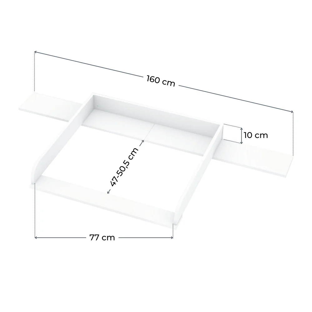 Wickelaufsatz Nordli 160 cm - Image 7